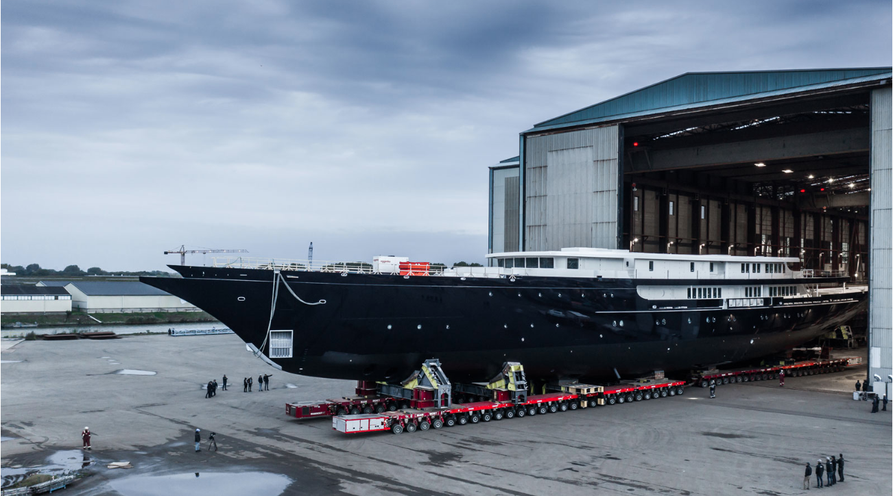 Jeff Bezos’ mega yacht towed away amid Dutch bridge outrage
