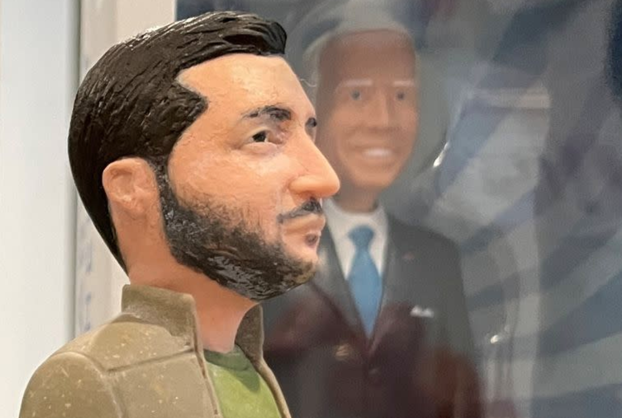 New York company raises over $120k to make action figures of Volodymyr Zelensky