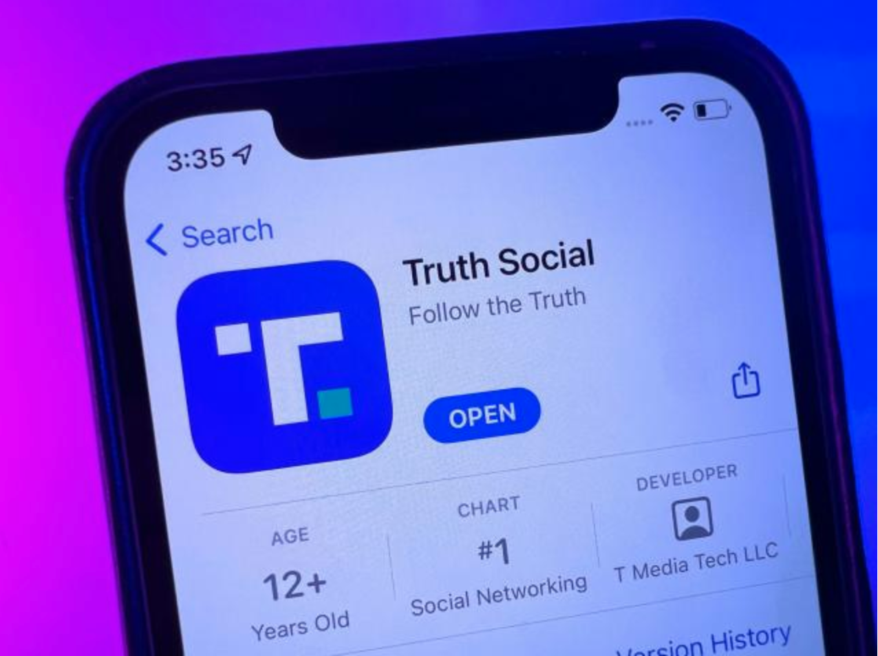 Truth Social, Donald Trump’s app is not approved by Google Play Store
