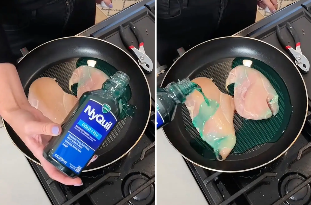 Don’t cook chicken in NyQuil: FDA warns about the dangerous Tik Tok trend