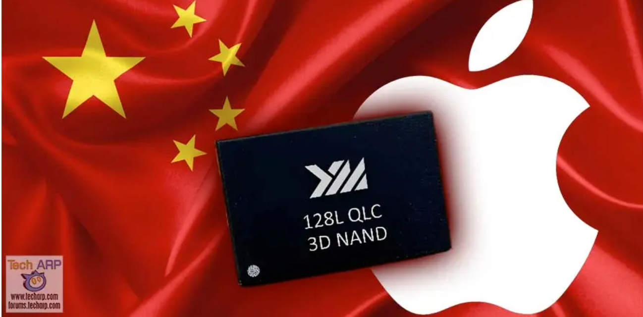 Apple suspends its plans to use YMTC chips due to political pressure