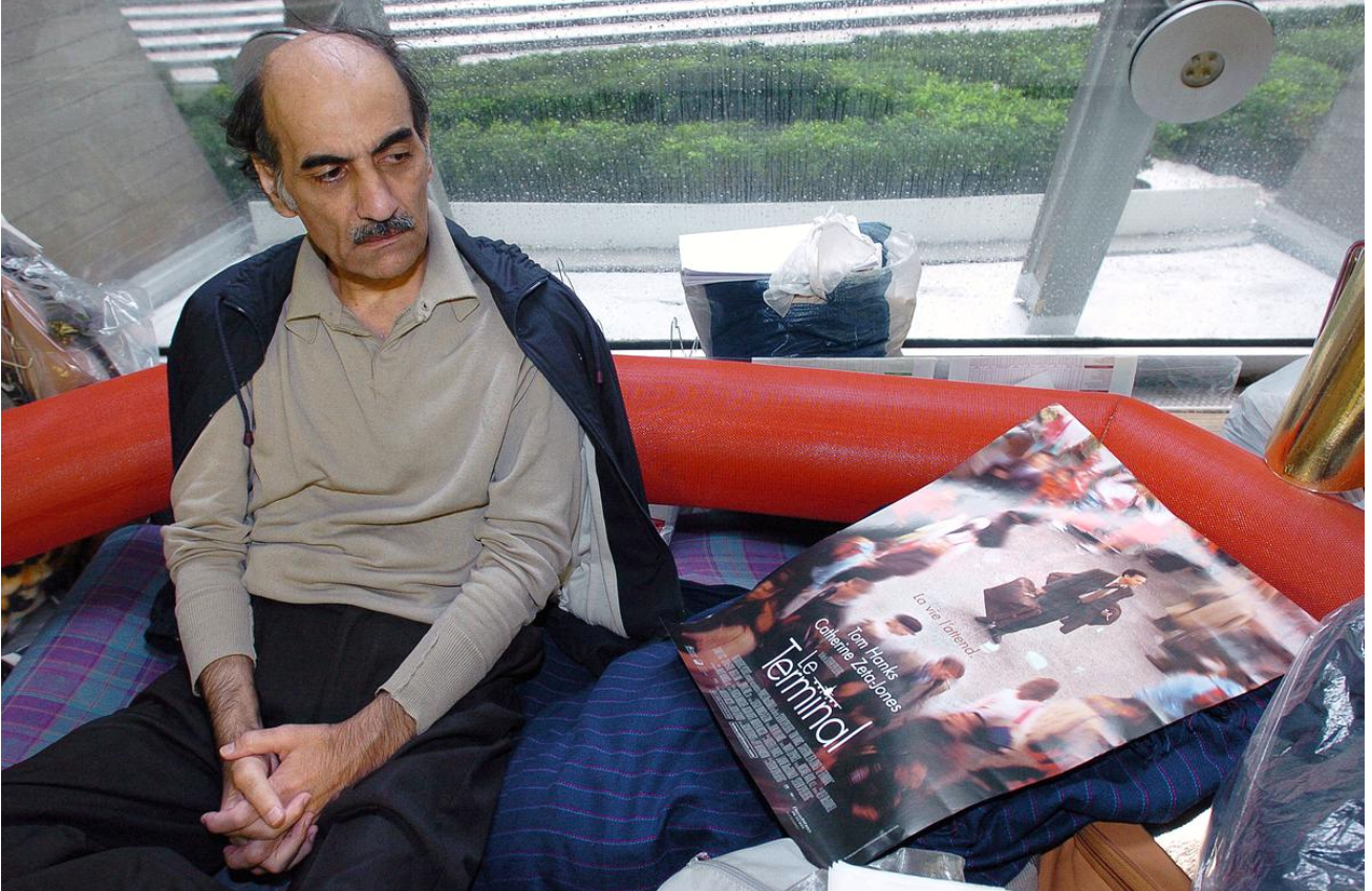 Iranian refugee, Karimi Nasseri, who inspired Spielberg’s film ‘The Terminal’ dies inside Paris airport