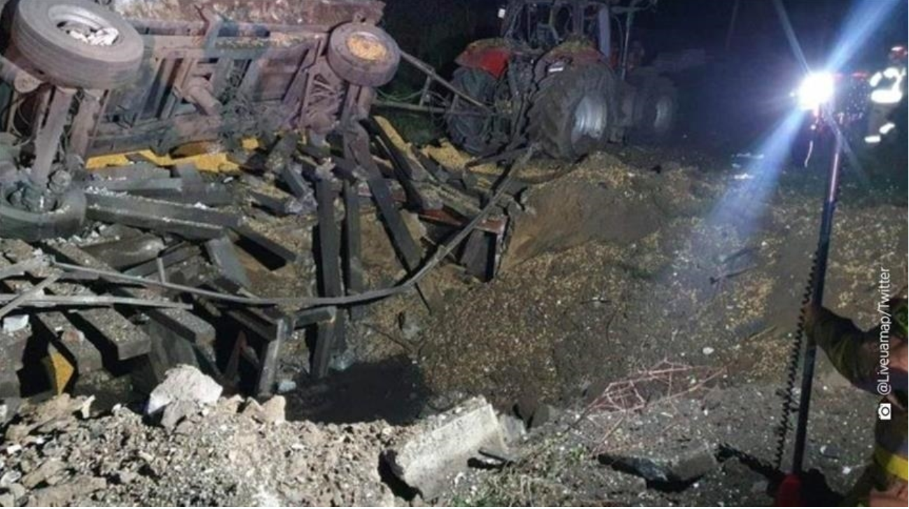 2 killed in Poland as a Russian missile fell its east