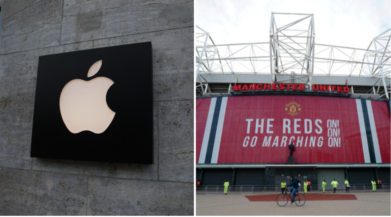 Apple has expressed interest in buying the UK soccer team Manchester United