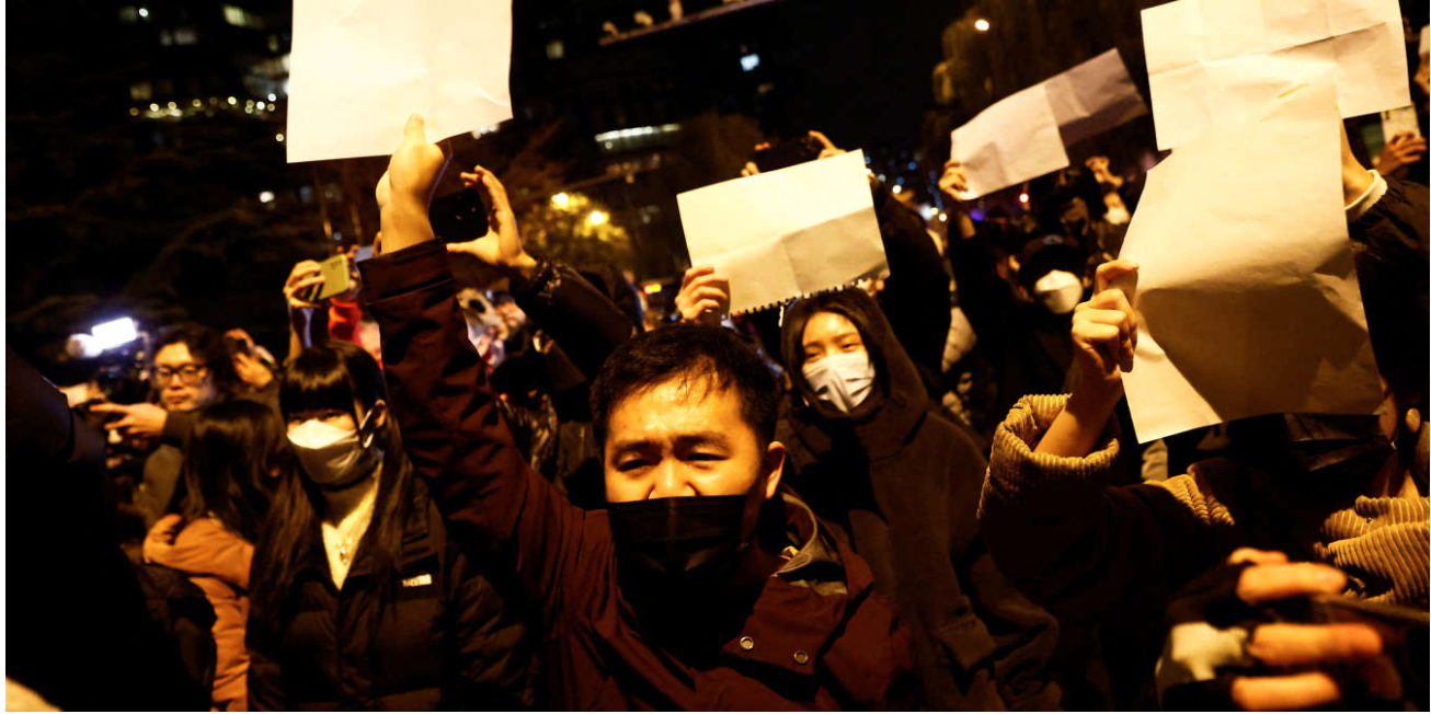 Clashes in Shanghai as COVID protests flare across China