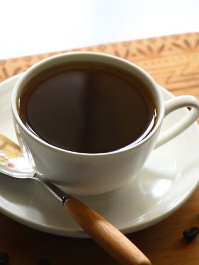 black coffee