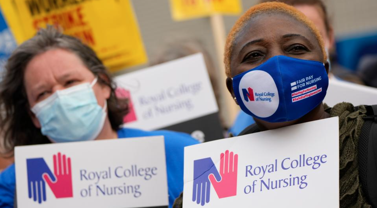 UK: Nurses begin unprecedented one-day strike for better wages and working conditions