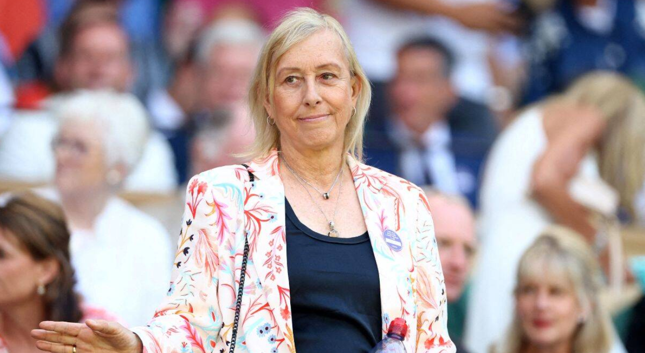 Tennis legend Martina Navratilova diagnosed with throat and breast cancer