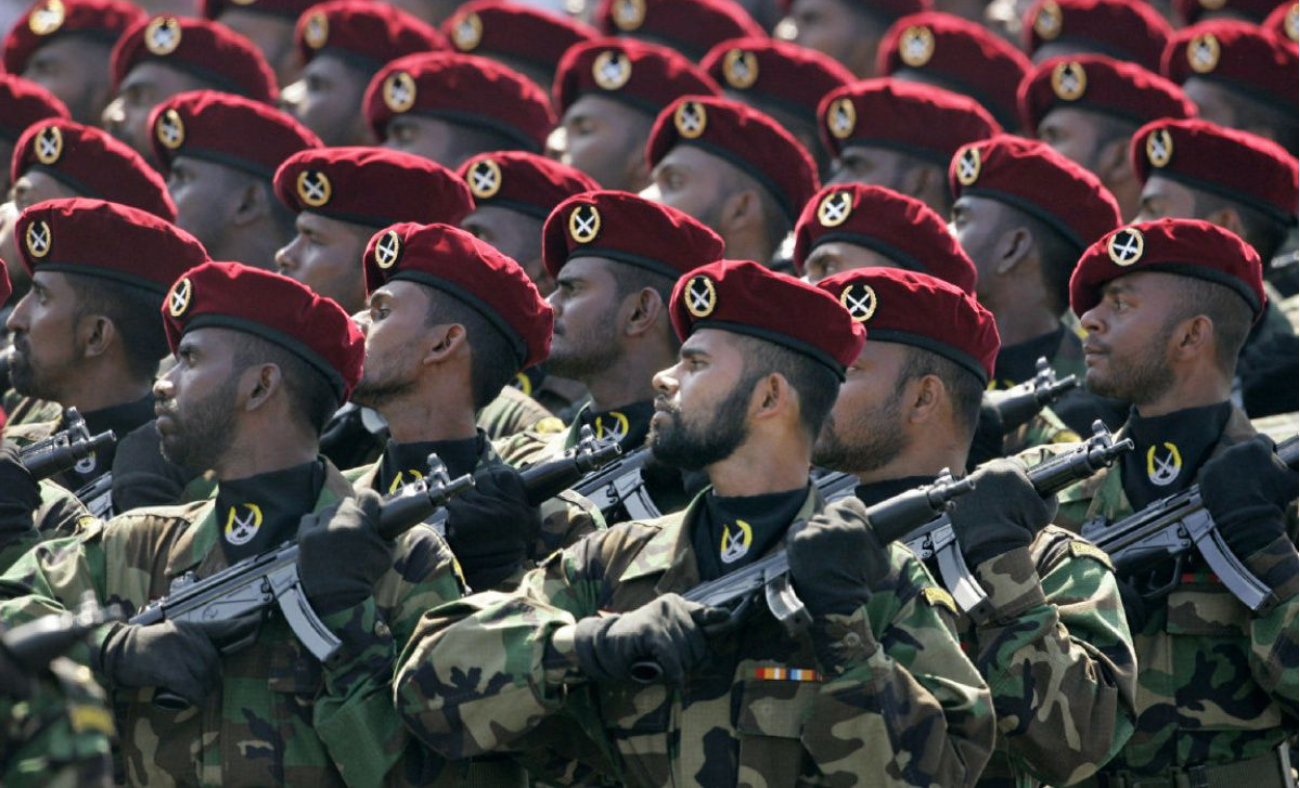 Sri Lanka to slash military by 50% amid economic crisis