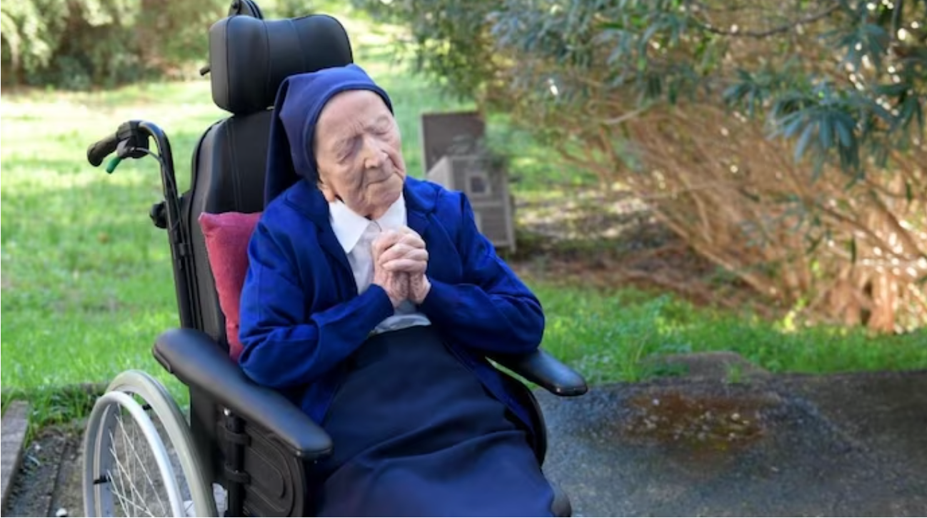 World’s oldest person, French nun, Sister Andre, passes away at age 118