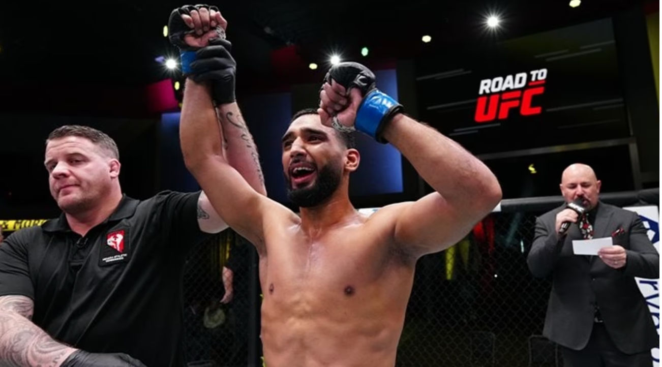 History created! Delhi boy Anshul Jubli becomes 1st Indian to win Road To UFC final