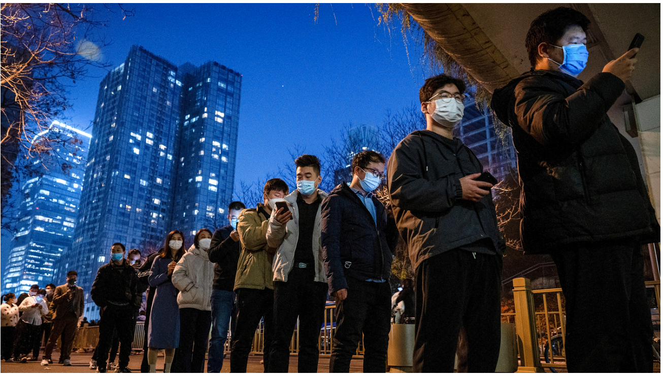 After leaving its zero-Covid policy, China notes a drop in cases & new variants