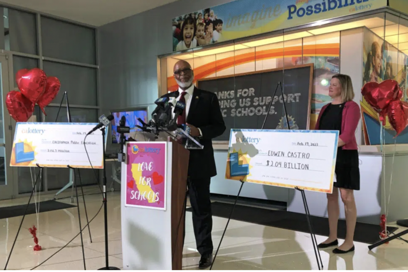 Winner of California’s $2B lottery gets the largest U.S. jackpot