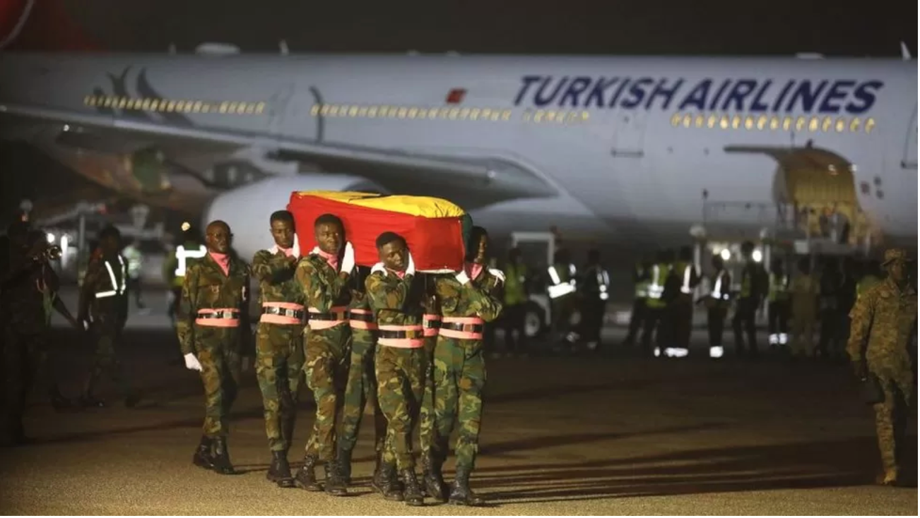 Body of soccer star Christian Atsu returns to Ghana from Turkey