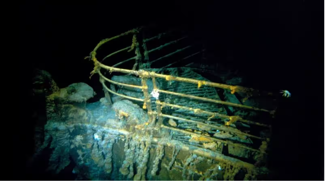 Watch video: Rare footage of the Titanic shipwreck released for the first time