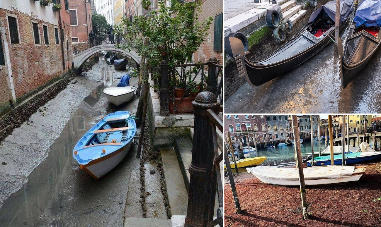Breezy Explainer: Why Venice’s famous canals are now drying