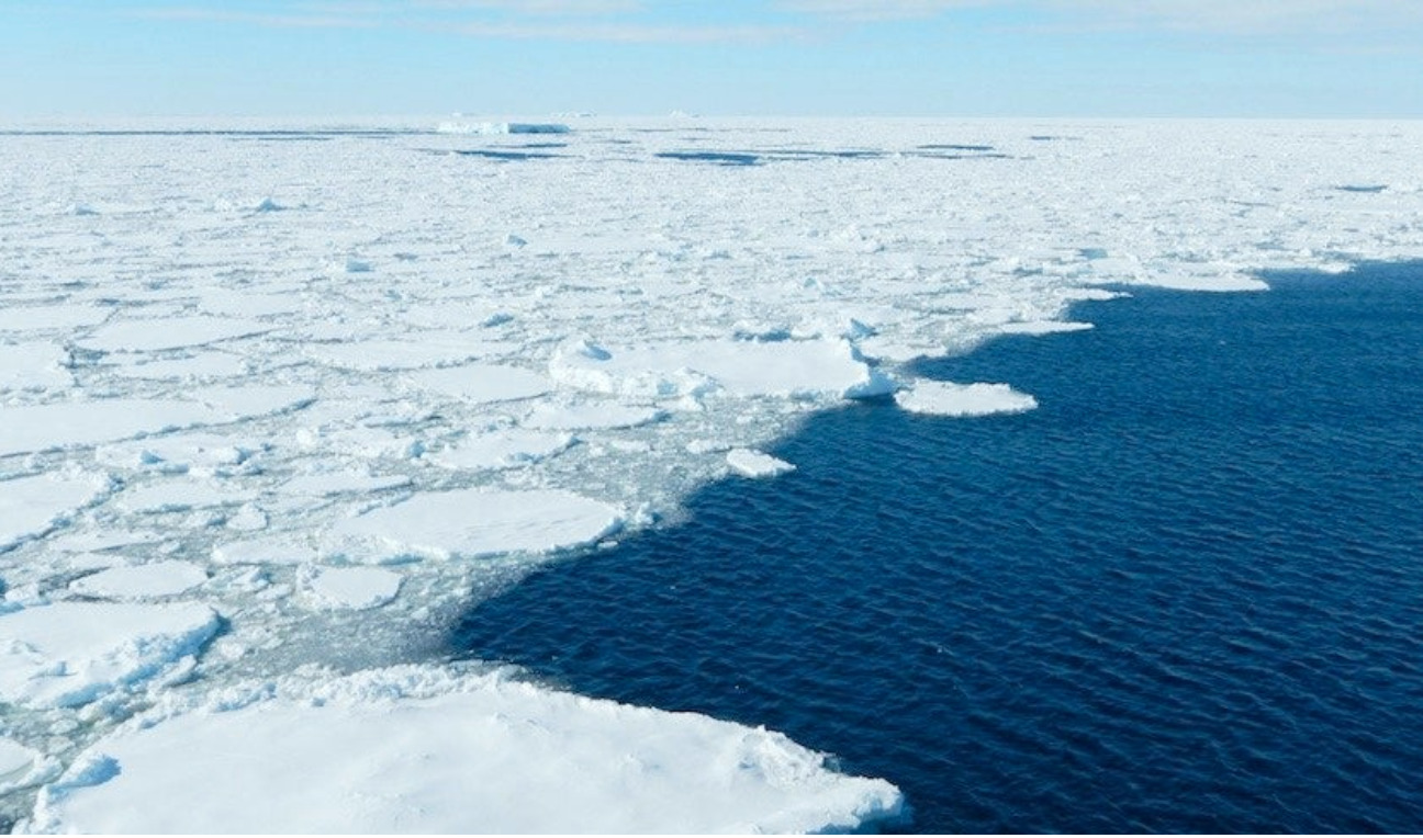 Record low levels of Antarctic sea ice worries scientists