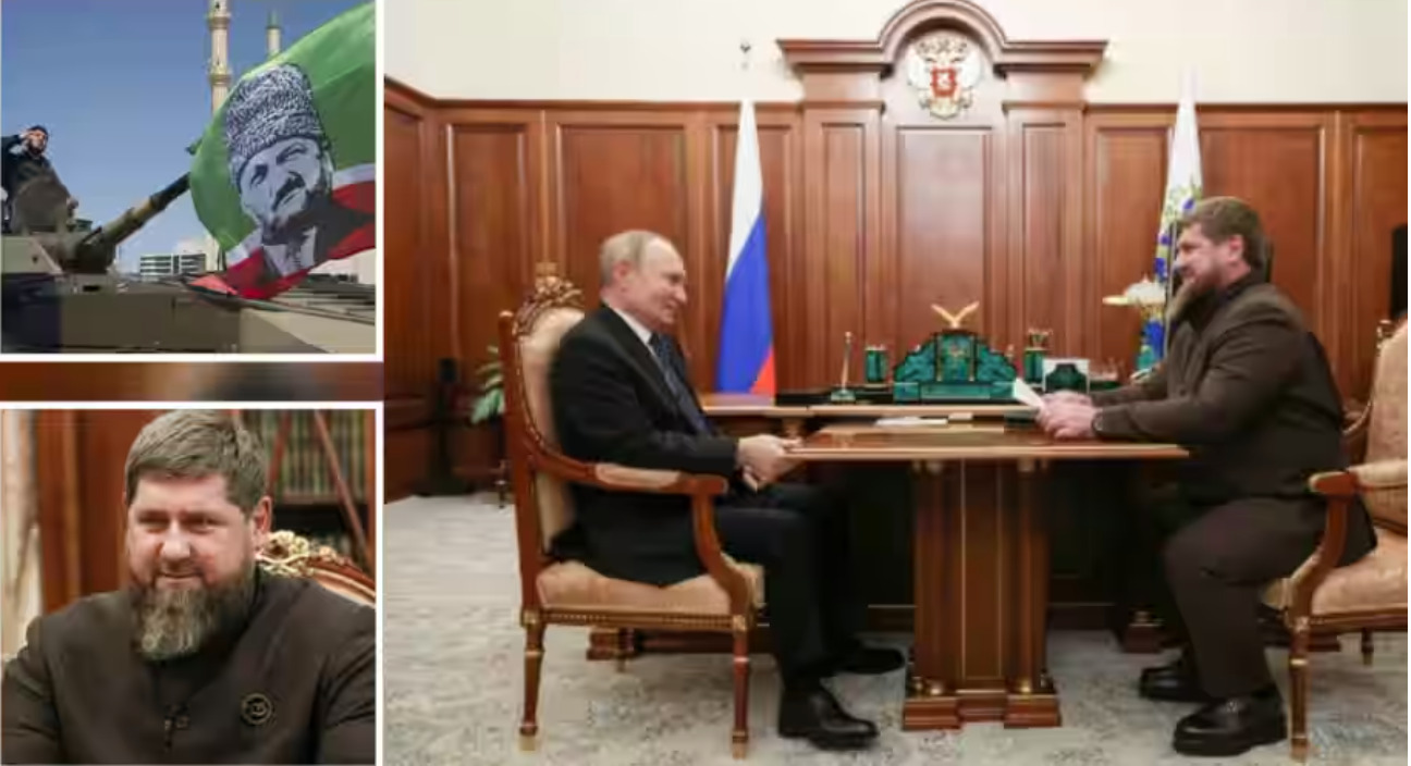 Putin’s ‘poisoned’ Chechen ally, Kadyrov, surfaces in Moscow vowing to finish Ukraine
