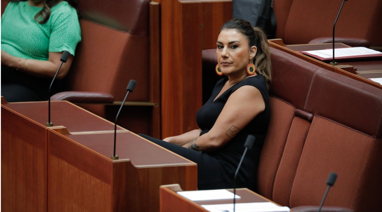 Lidia Thorpe, an independent senator from Australia, accuses police of ‘assault’