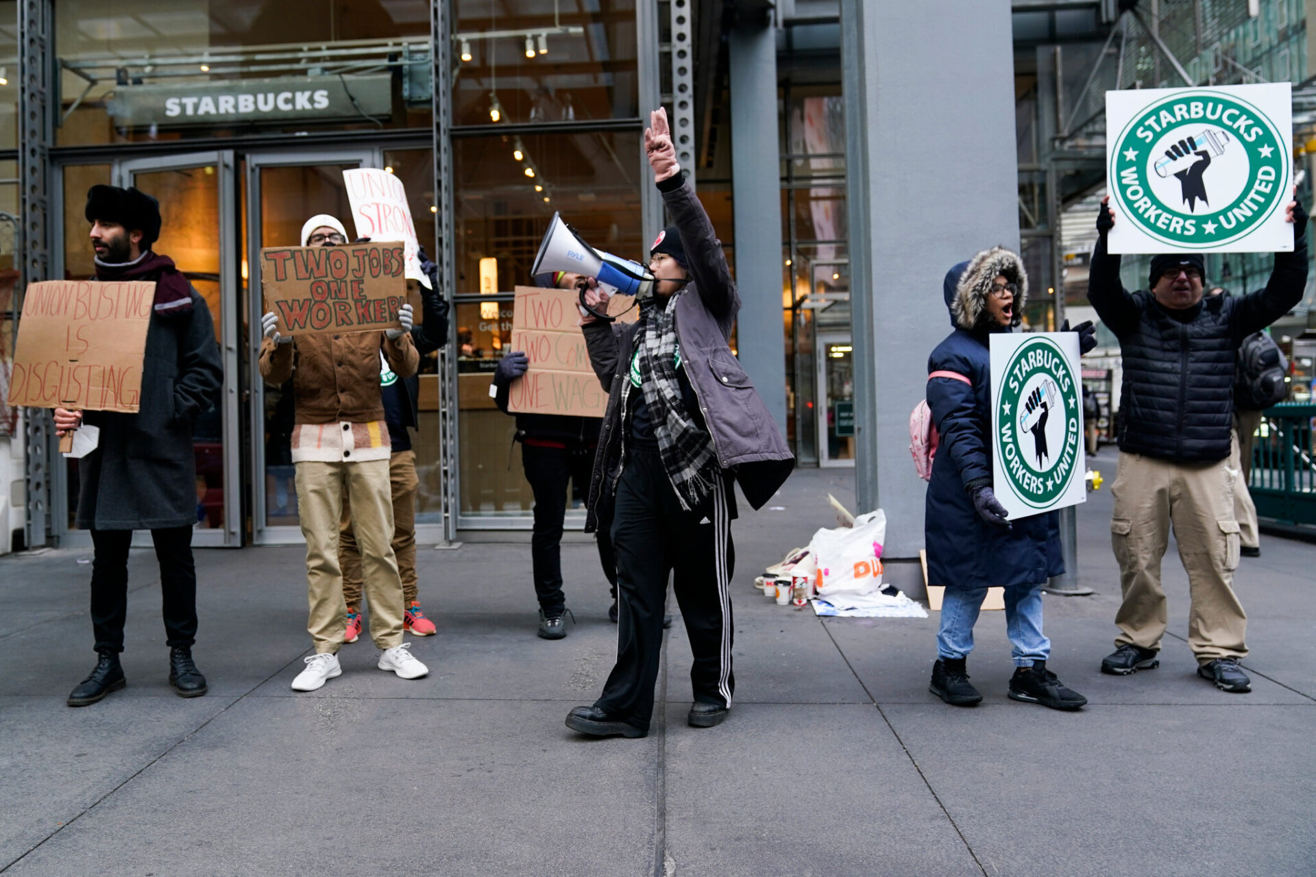 Starbucks employees plan 100-cafe strikes, accuse company of anti-union coercion