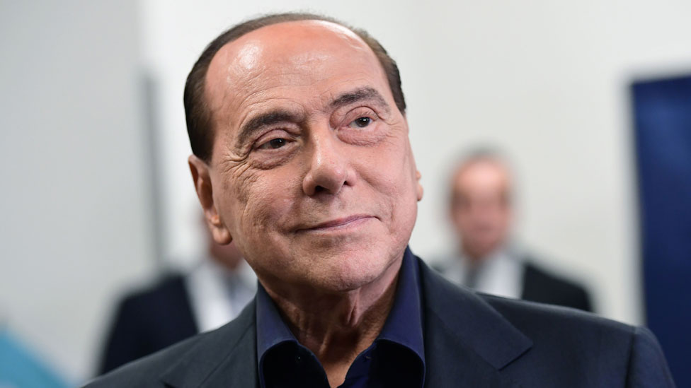 Former Italian PM Silvio Berlusconi is diagnosed with leukemia, battling a lung infection