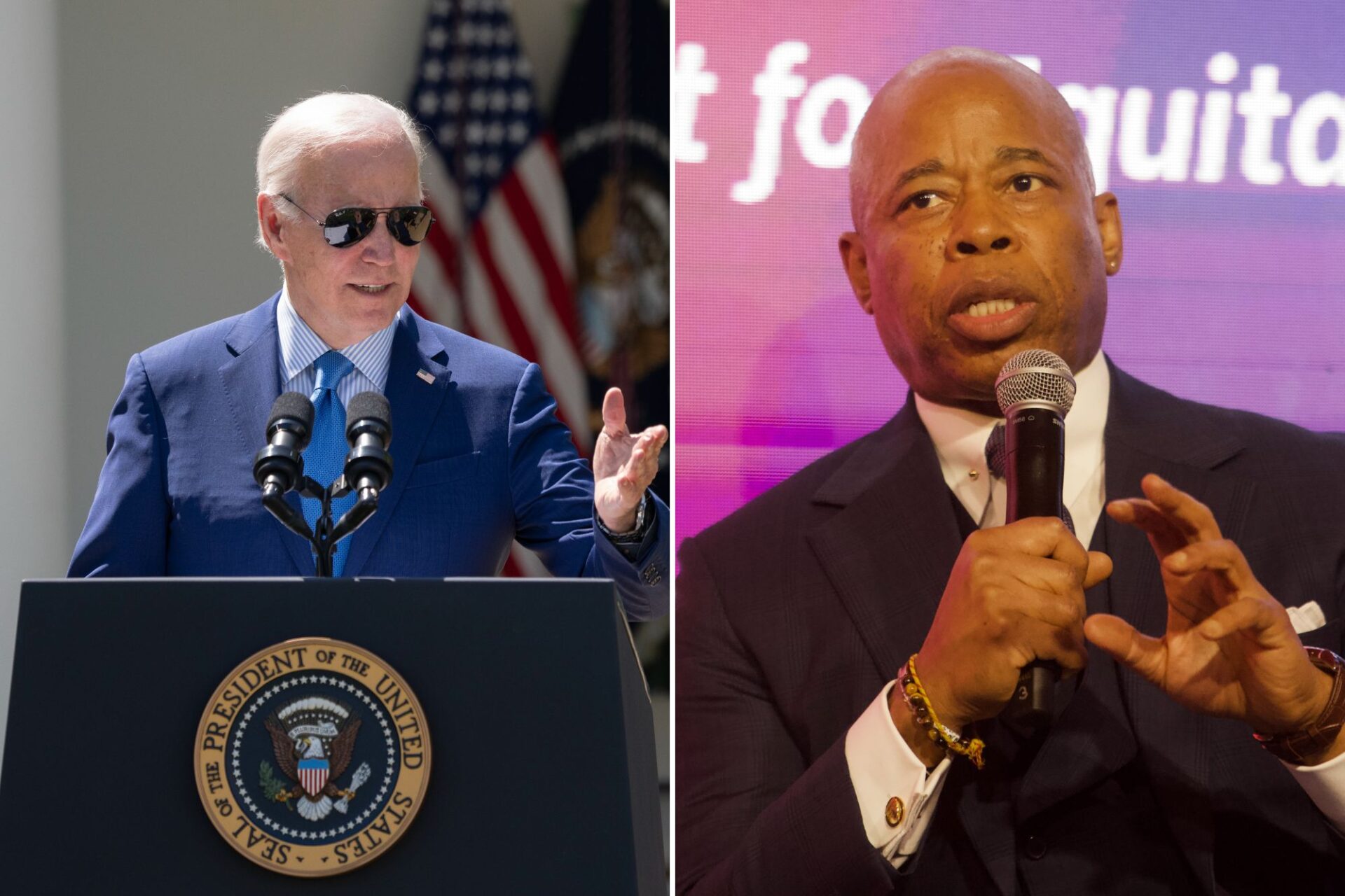 Democrat Mayor Eric Adams claims migrant crisis has ruined New York City, criticizes Biden administration