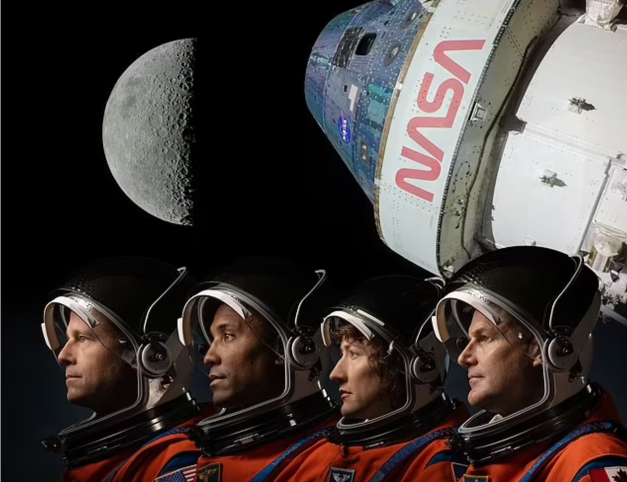 Artemis 2: NASA reveals crew for its first moon mission in 50 years