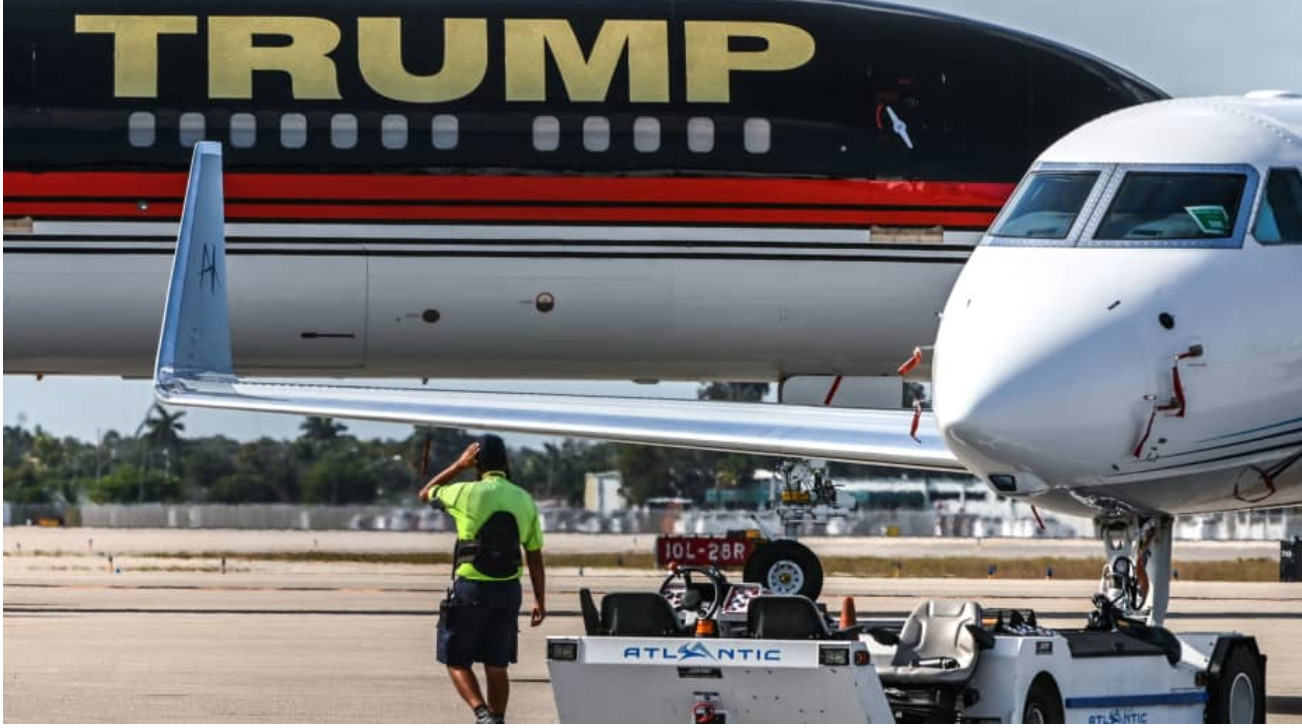 Trump heads to NY amid tight security ahead of his surrender