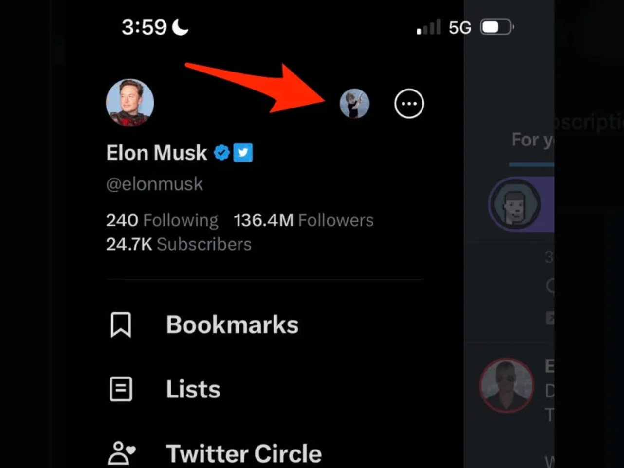 Elon Musk may have shared his alternative Twitter account where he appears to tweet as his 2-year-old son