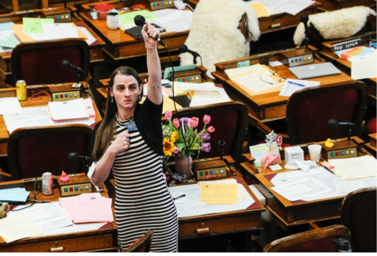 Zooey Zephyr: Montana transgender lawmaker faces possible discipline
