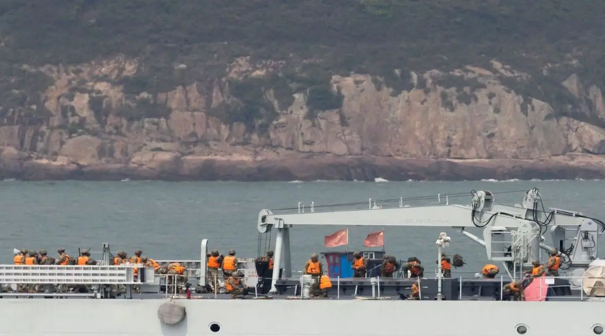 China simulates attack Taiwan on second day of exercises