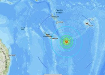 Tsunami warning in the South Pacific after 7.7 magnitude quake hits near New Caledonia