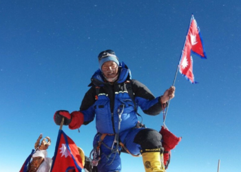 Nepali Sherpa becomes the world’s 2nd person to scale Everest 26 times