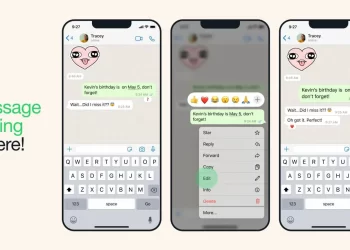 WhatsApp new feature allows users to edit sent messages up to 15 minutes