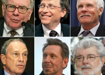 At least one billionaire lives in 47 out of 50 states in the US