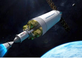 NASA and Lockheed Martin collaborate to develop a nuclear-powered rocket