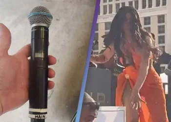 Cardi B’s infamous concert microphone auction raises thousands for charity