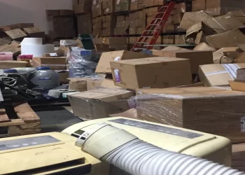 Secret laboratory discovered in a rural California warehouse stored bioengineered mice laden with COVID