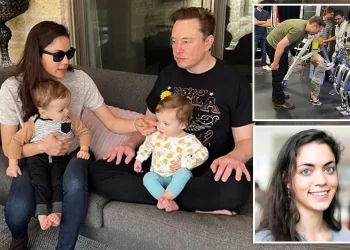 Elon Musk spotted with his ‘secret’ twins and their mother, Shivon Zilis, for the first time