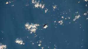 Nasa astronauts’ lost tool bag orbiting Earth can be spotted with naked eye on Tuesday
