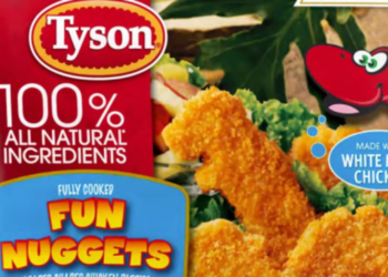 Tyson Foods recalls ‘dinosaur chicken nuggets’ due to metal contamination