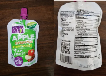 More children affected by recalled apple puree pouches with elevated lead levels