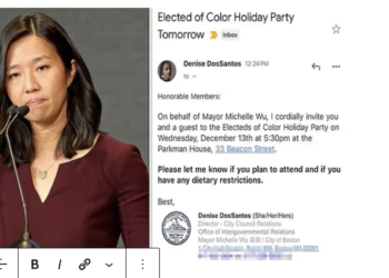 Boston mayor in hot water over ‘electeds of color’ Christmas party excluding whites