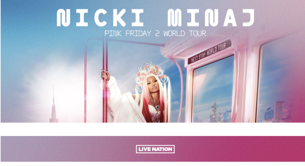 Nicki Minaj Pink Friday 2 World Tour Presale code, ticket details