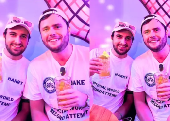 Guinness World Record: Two Australian friends drink at 99 pubs in 24 hours