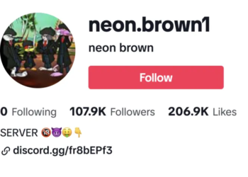 “Don’t search neon brown” warns TikTok users about explicit content