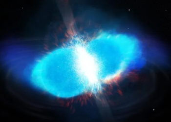 First hints of nuclear fission in cosmos revealed through models