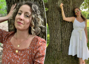 Woman identifies as “ecosexual” professes love for oak tree, advocates nature-human connection for sustainability