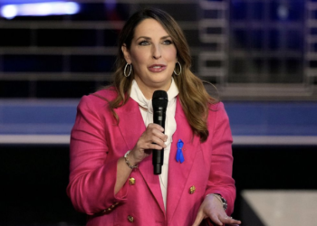 Ronna McDaniel, chairwoman of the Republican National Committee, plans to step down