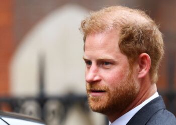 Prince Harry loses a case against the UK about the modification of the personal security level